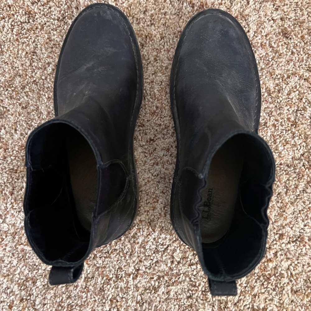 Women’s llbean pull on boots